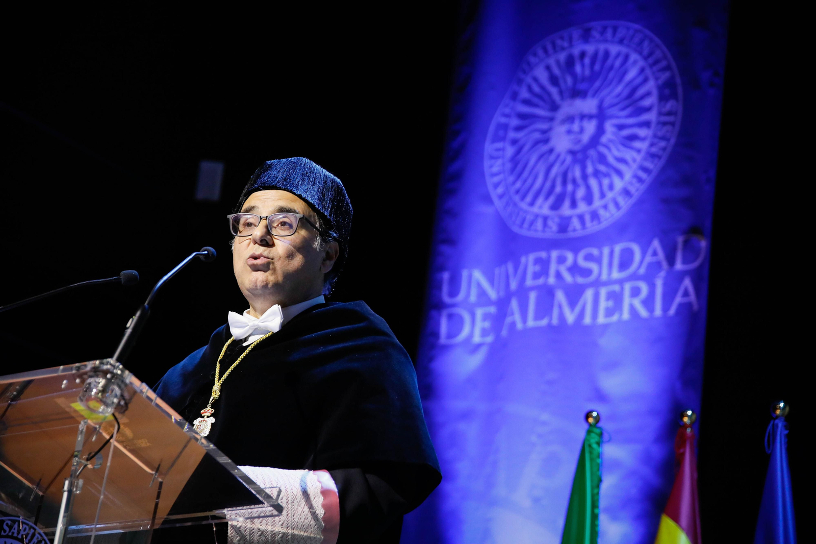 Las imágenes de la Investidura de José Céspedes como rector de la UAL