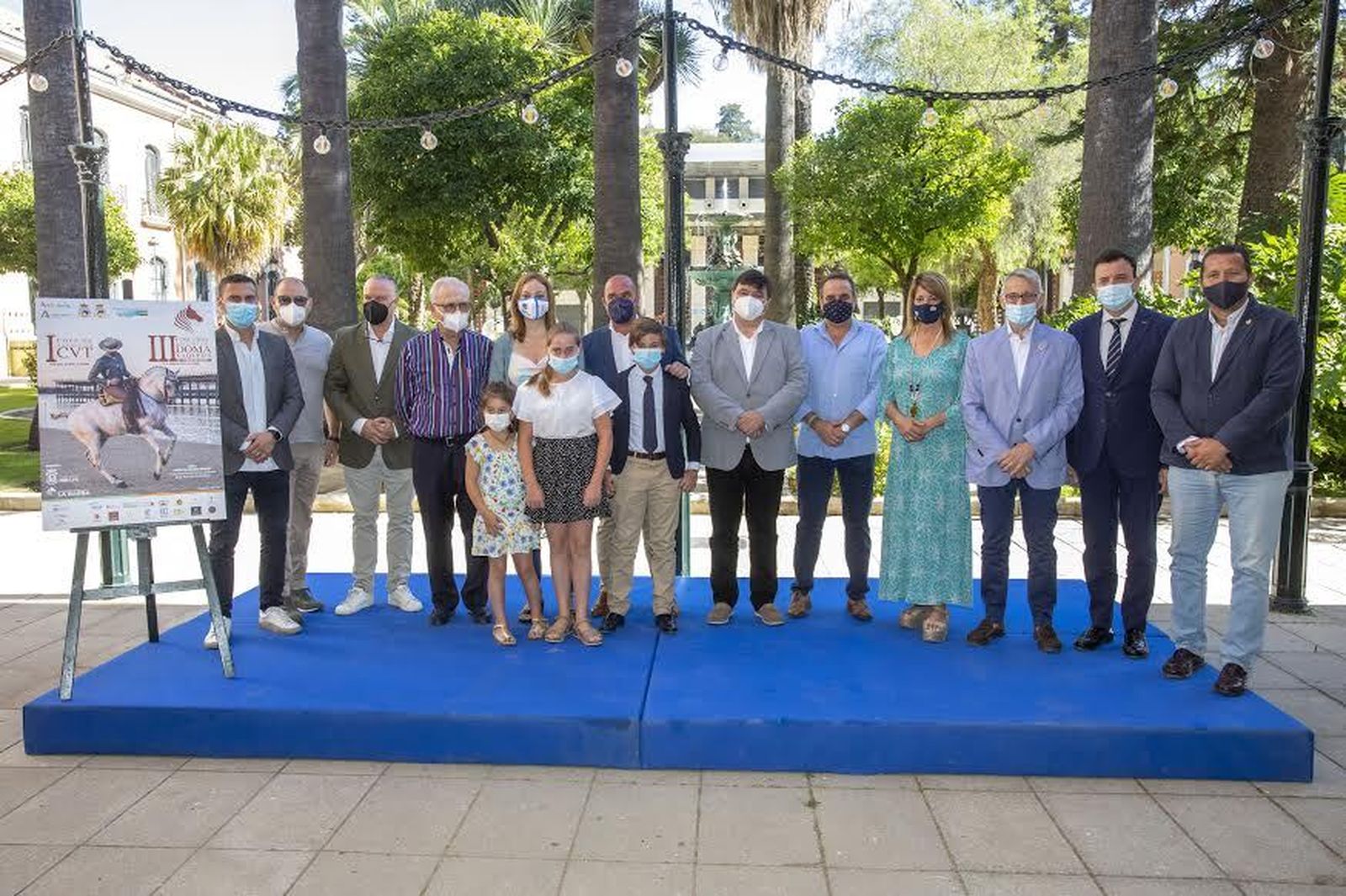 Presentación del III Concurso Nacional B de Doma Vaquera y la I Copa de Andalucía CVT
