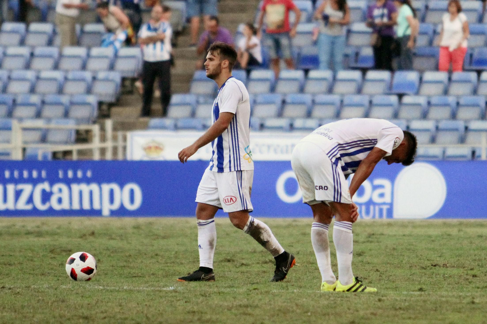 Imágenes del Recreativo de Huelva-Jumilla