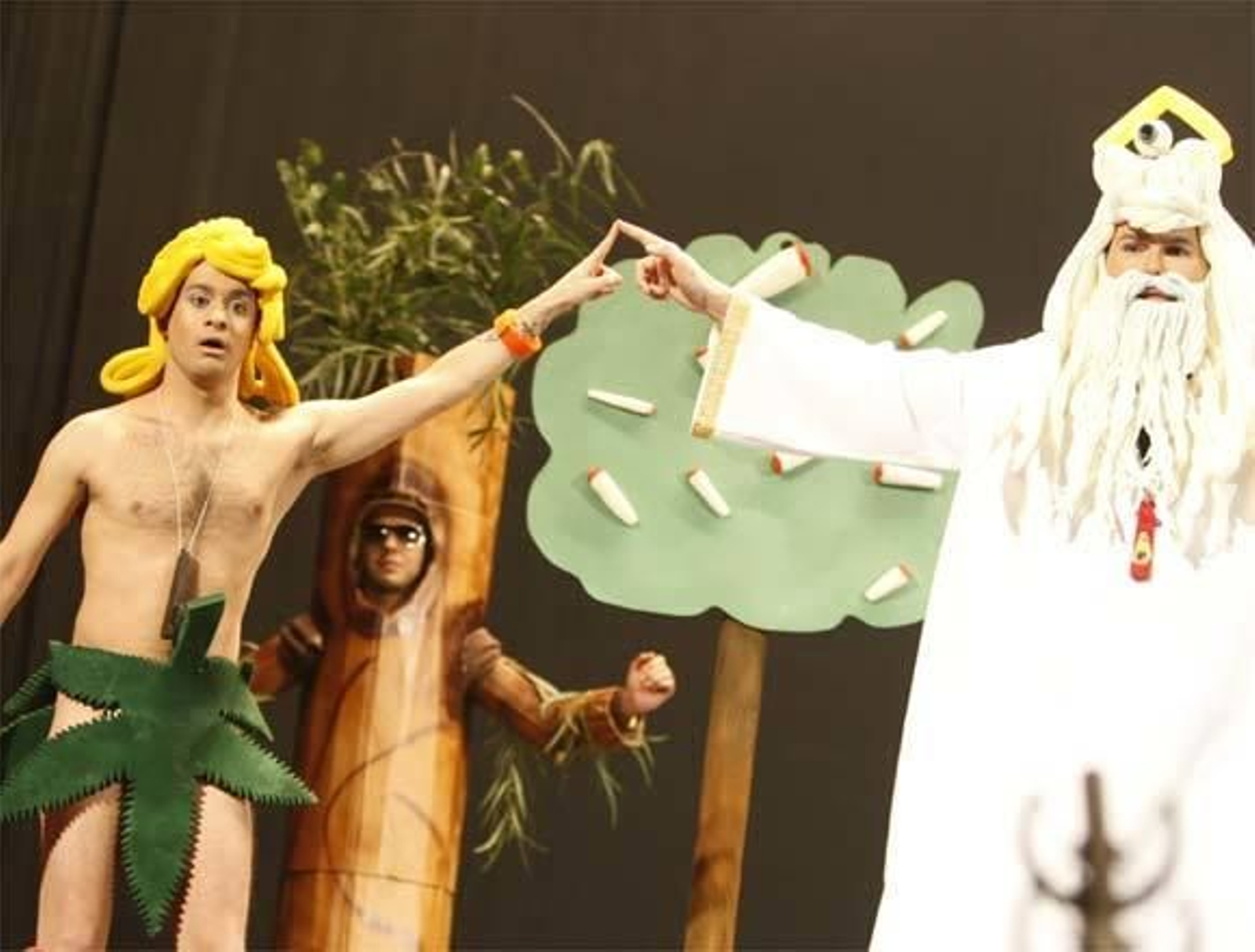 Sin previo aviso, los del paraíso