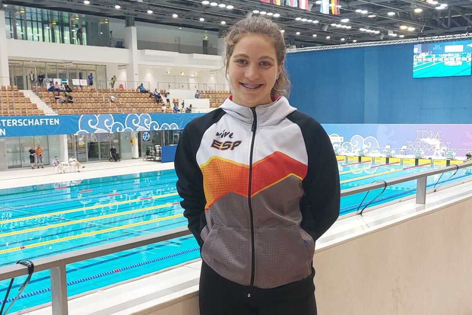 Anastasiya Dmytriv durante las World Series celebradas en Berlín.