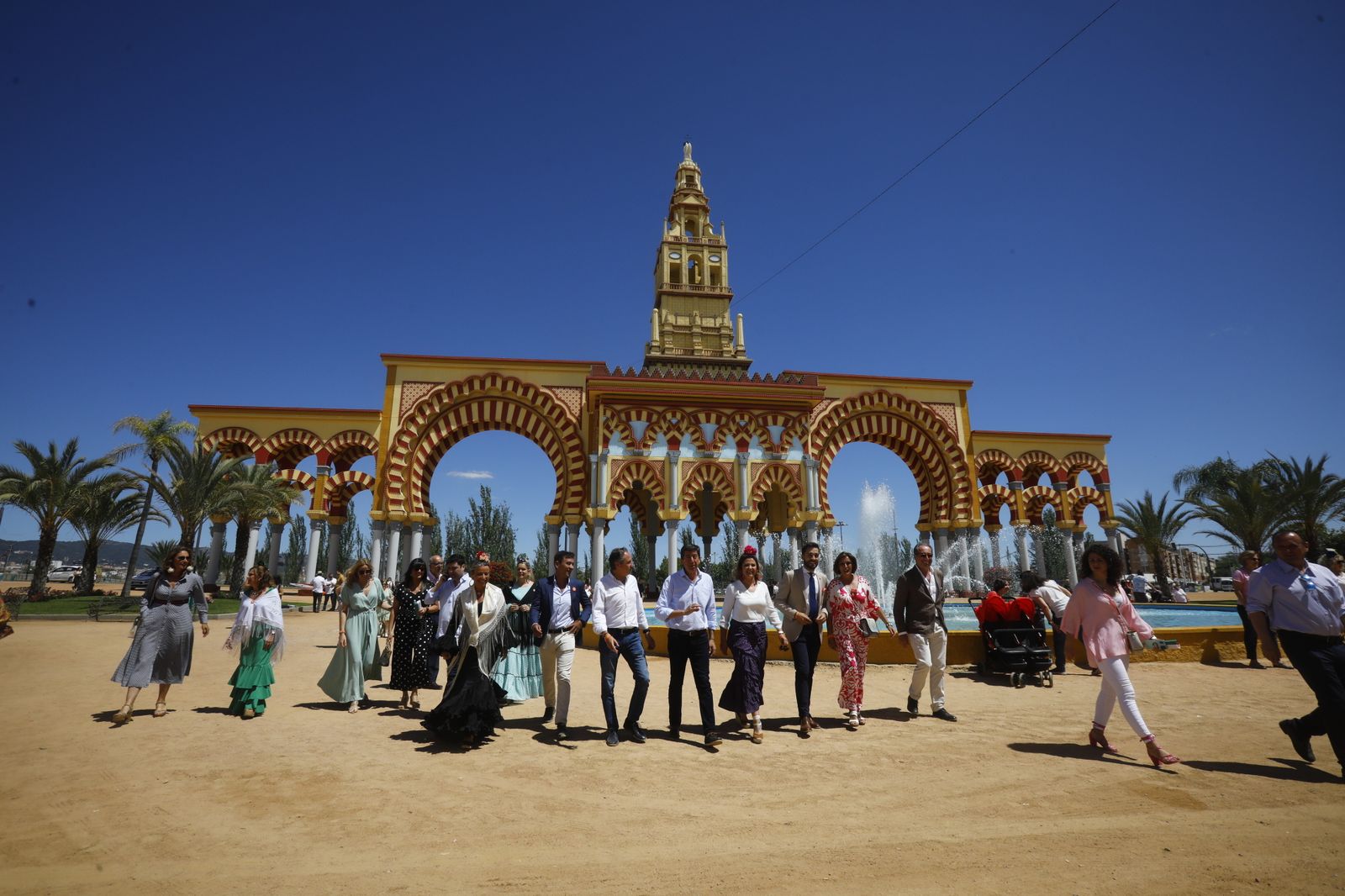 La visita de Juan Marín a la Feria de Córdoba, en imágenes.