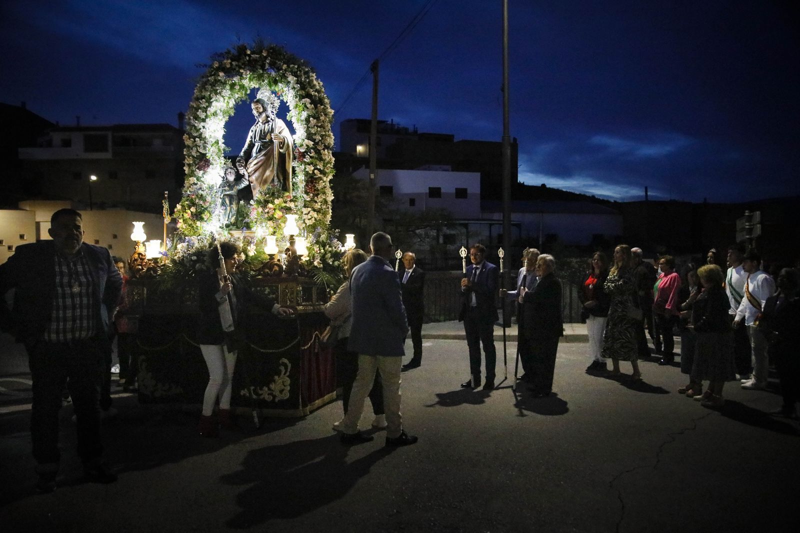 Las mejores imágenes de la procesión de San José en Abrucena