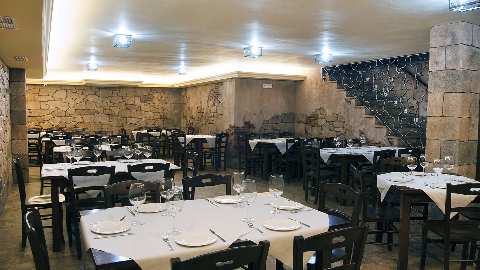 Una imagen del comedor de La Otra Dorada.