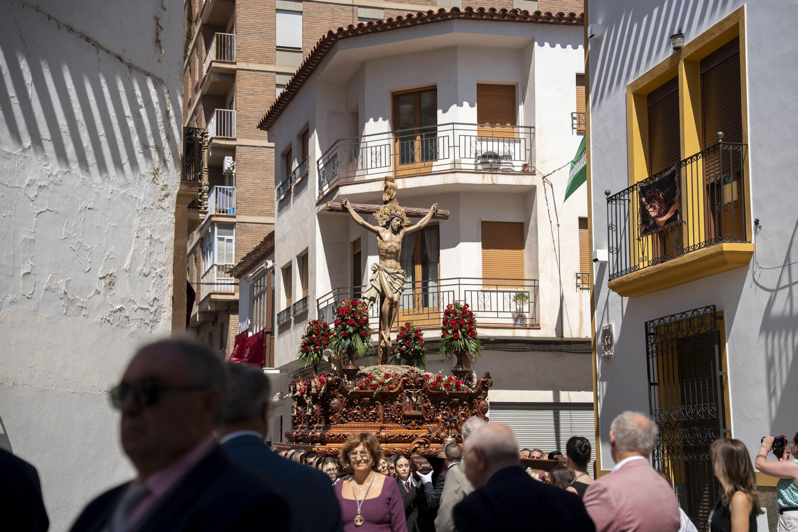 Eucaristía y procesión de Exaltación de la Cruz en la localidad de Vélez-Rubio