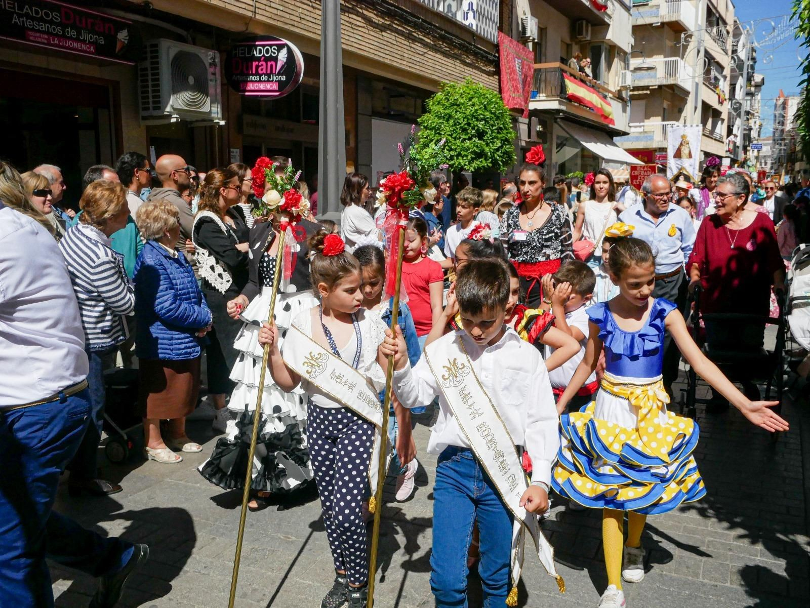 En imágenes: Romería escolar en los centros educativos de Andújar