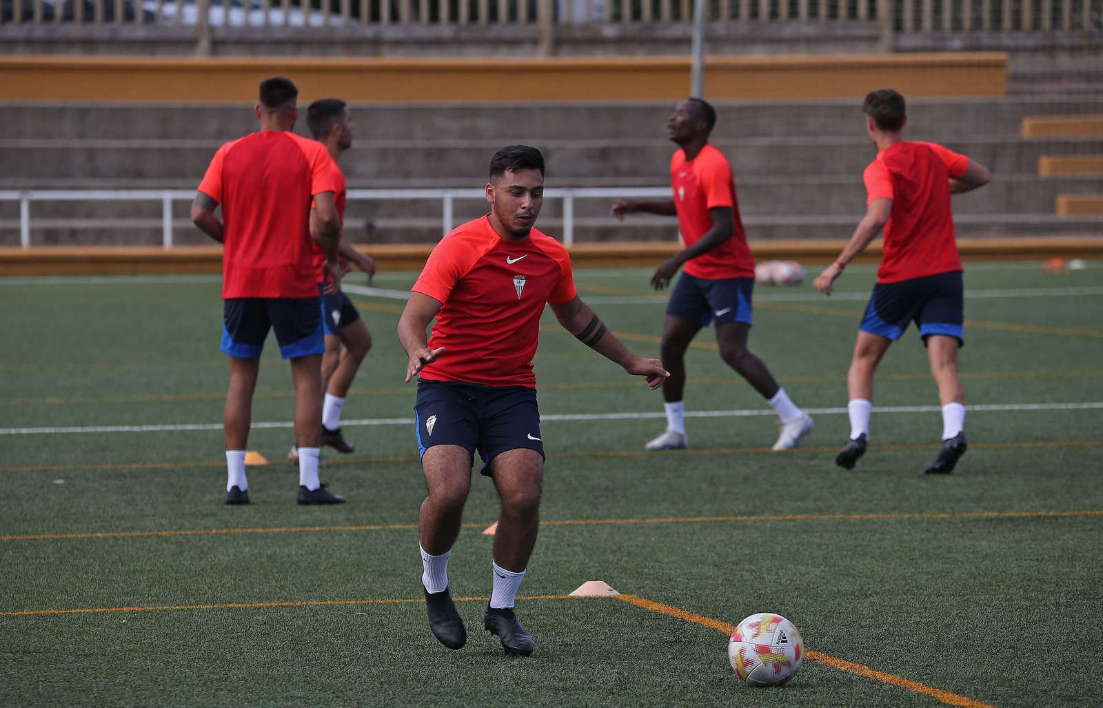 Fotos del entrenamiento del Algeciras CF en La Menacha