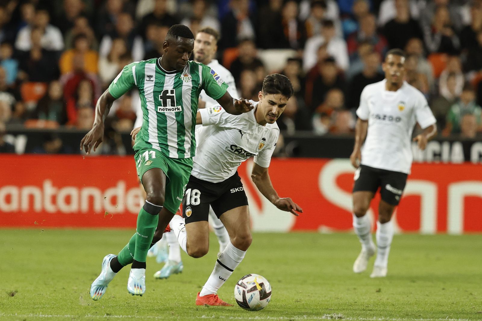 Las fotos del Valencia-Betis de Liga