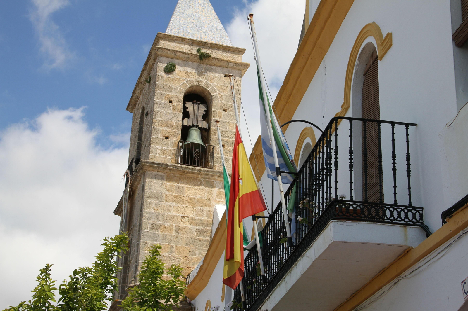 Vista del balcón del Ayuntamiento  conileño en una imagen de archivo.