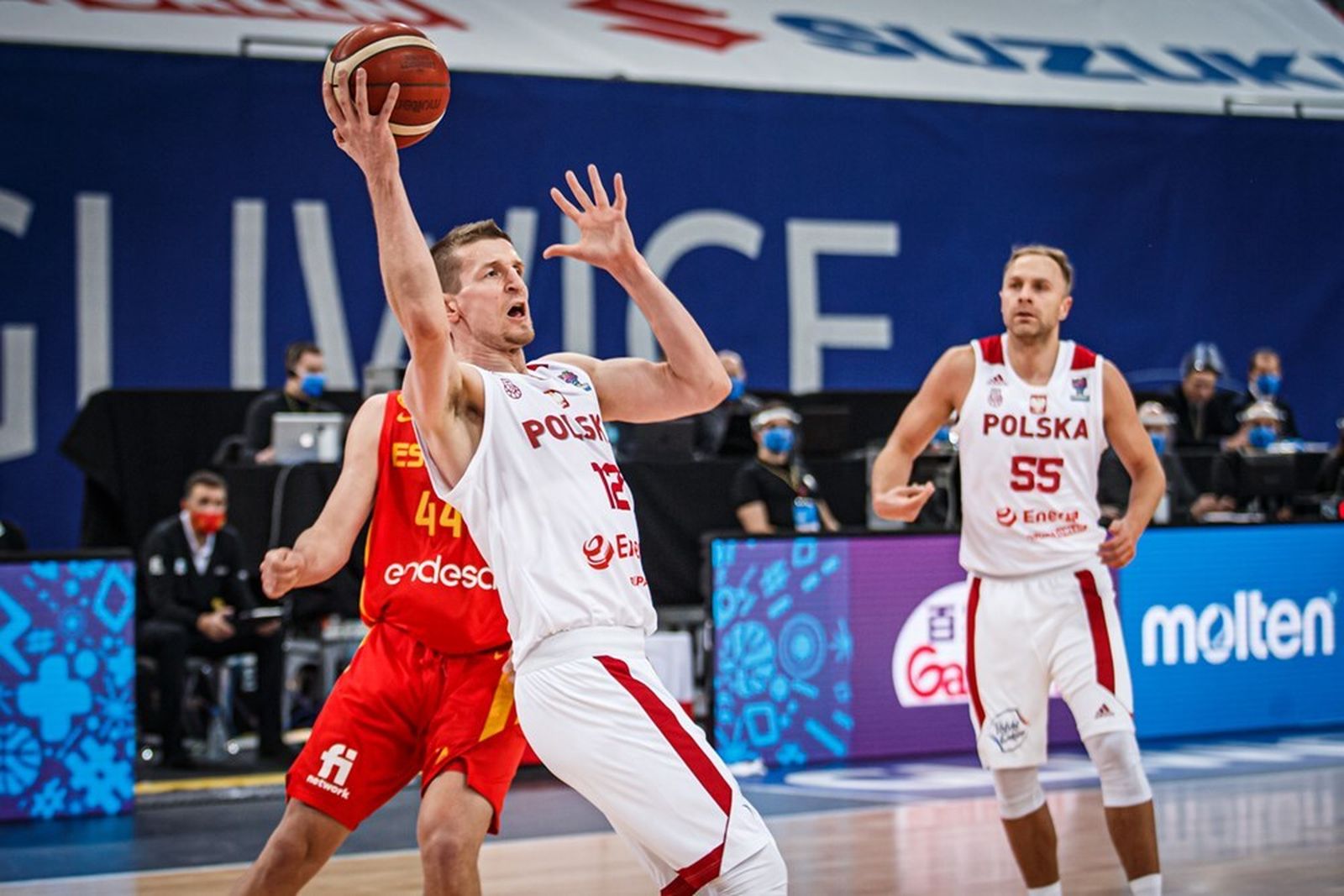 Waczynski, en un Polonia-España.