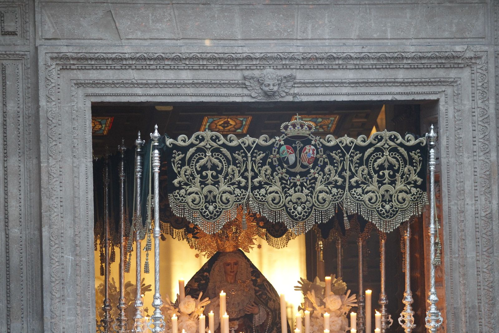 Imágenes de la Procesión de Estudiantes. Semana Santa Almería 2019