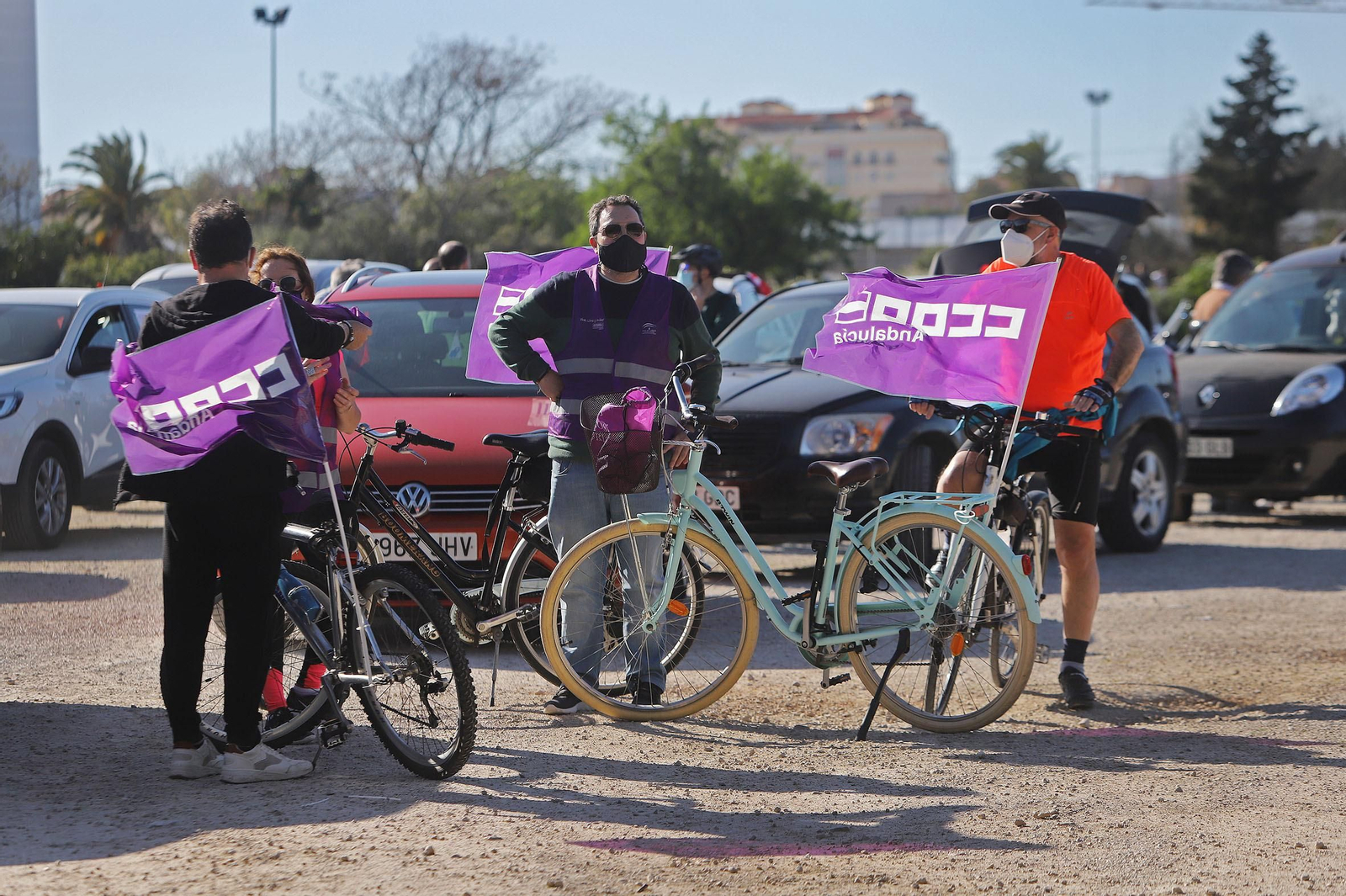 Carvana se protesta de los sindicatos contra el gobierno municipal.