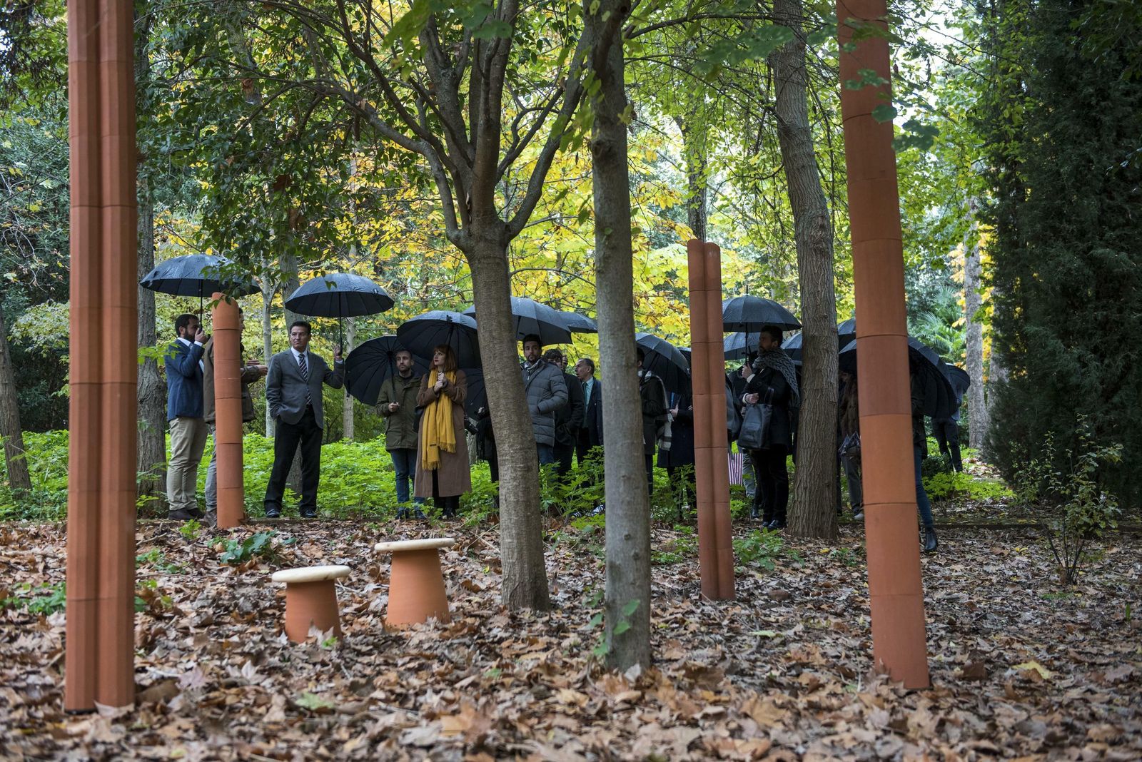 Así es el 'Bosque' que Cervezas Alhambra ha levantado en Granada