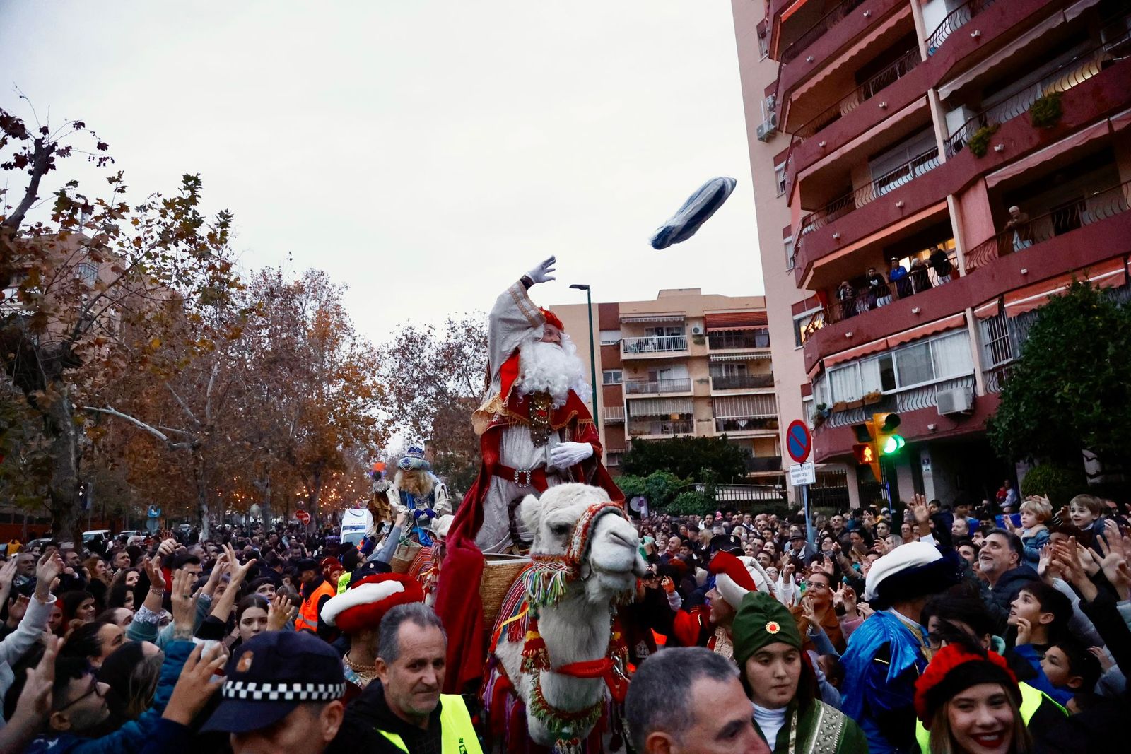 La Cabalgata de Reyes de Cruz de Humilladero, en imágenes
