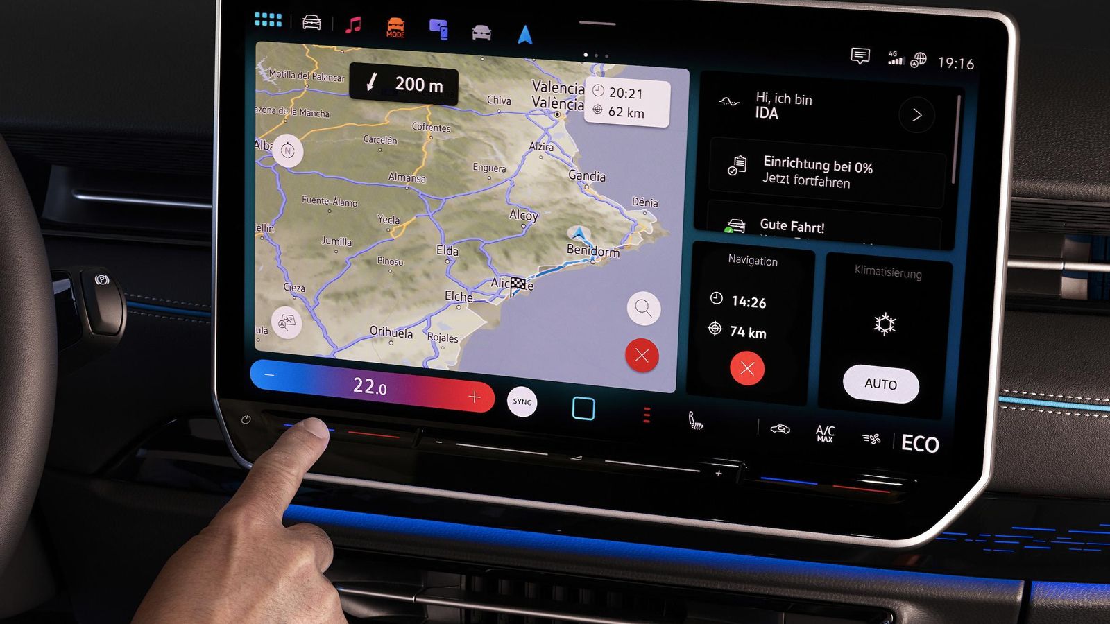 Entre las novedades está un nuevo sistema de control de la climatización. Esta también cuenta con regulación activa de los difusores de aire, entre otras mejoras.