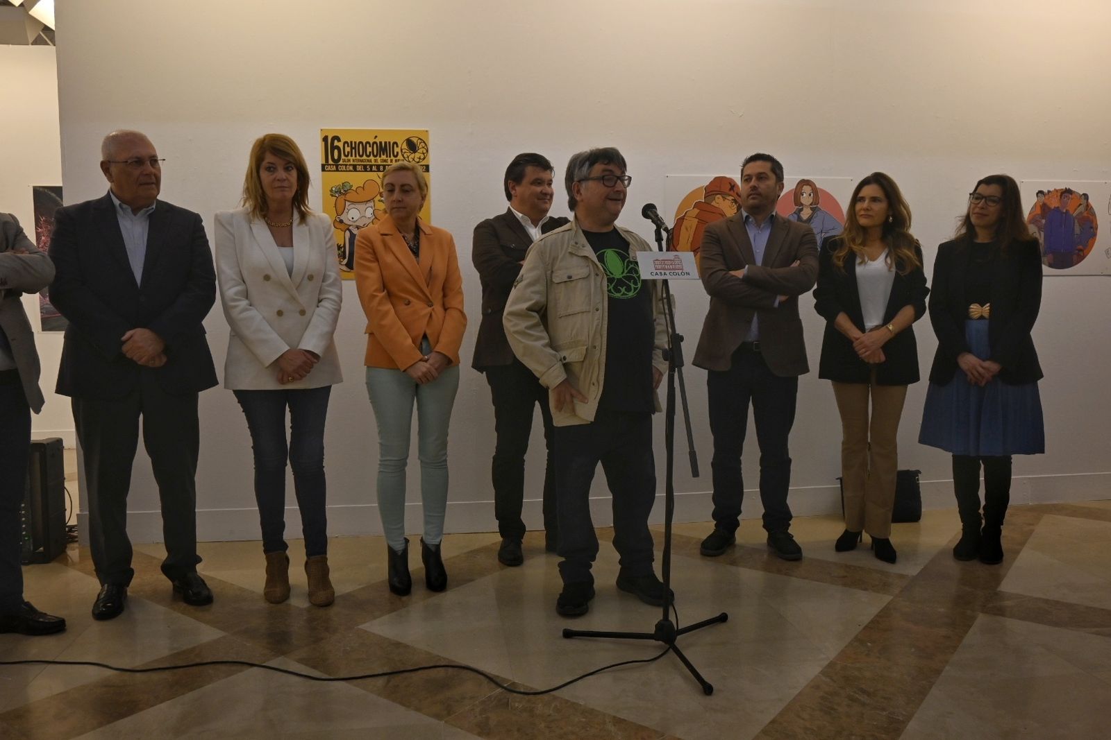 Imágenes de la inauguración del 16º Salón Internacional del Comic de Huelva