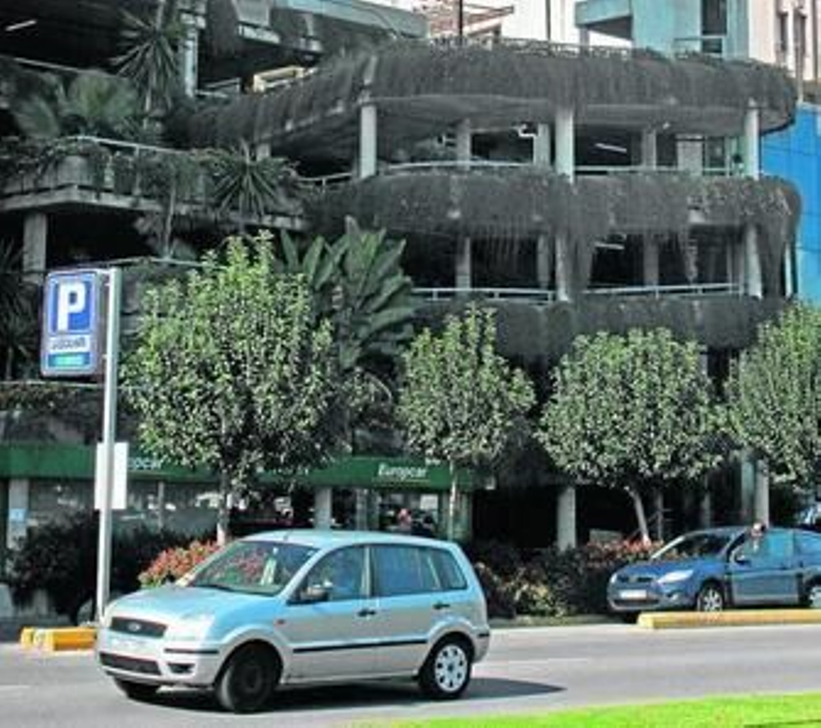 Una instantánea del parking Escalinata.