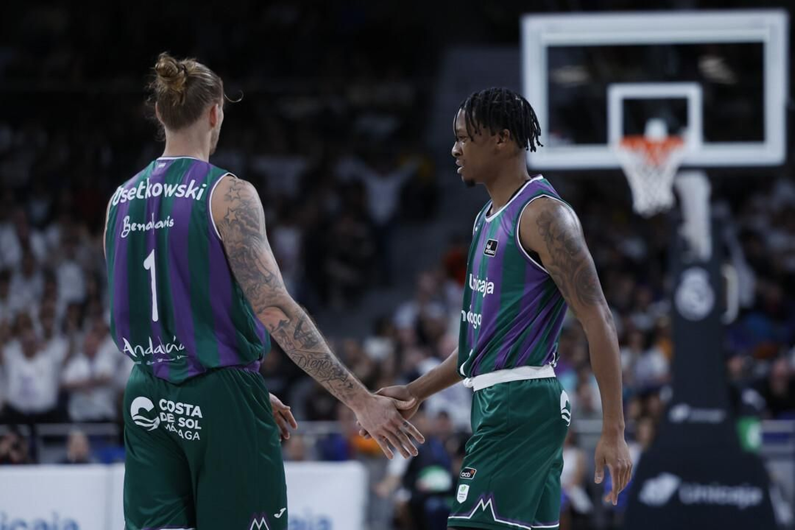Imagen del partido del WiZink.