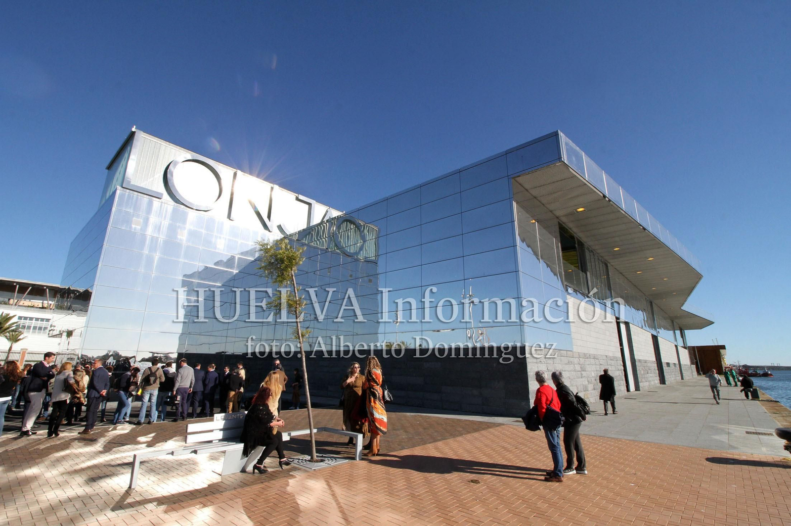 Inauguración de la Nueva Lonja del Puerto de Huelva, en imágenes