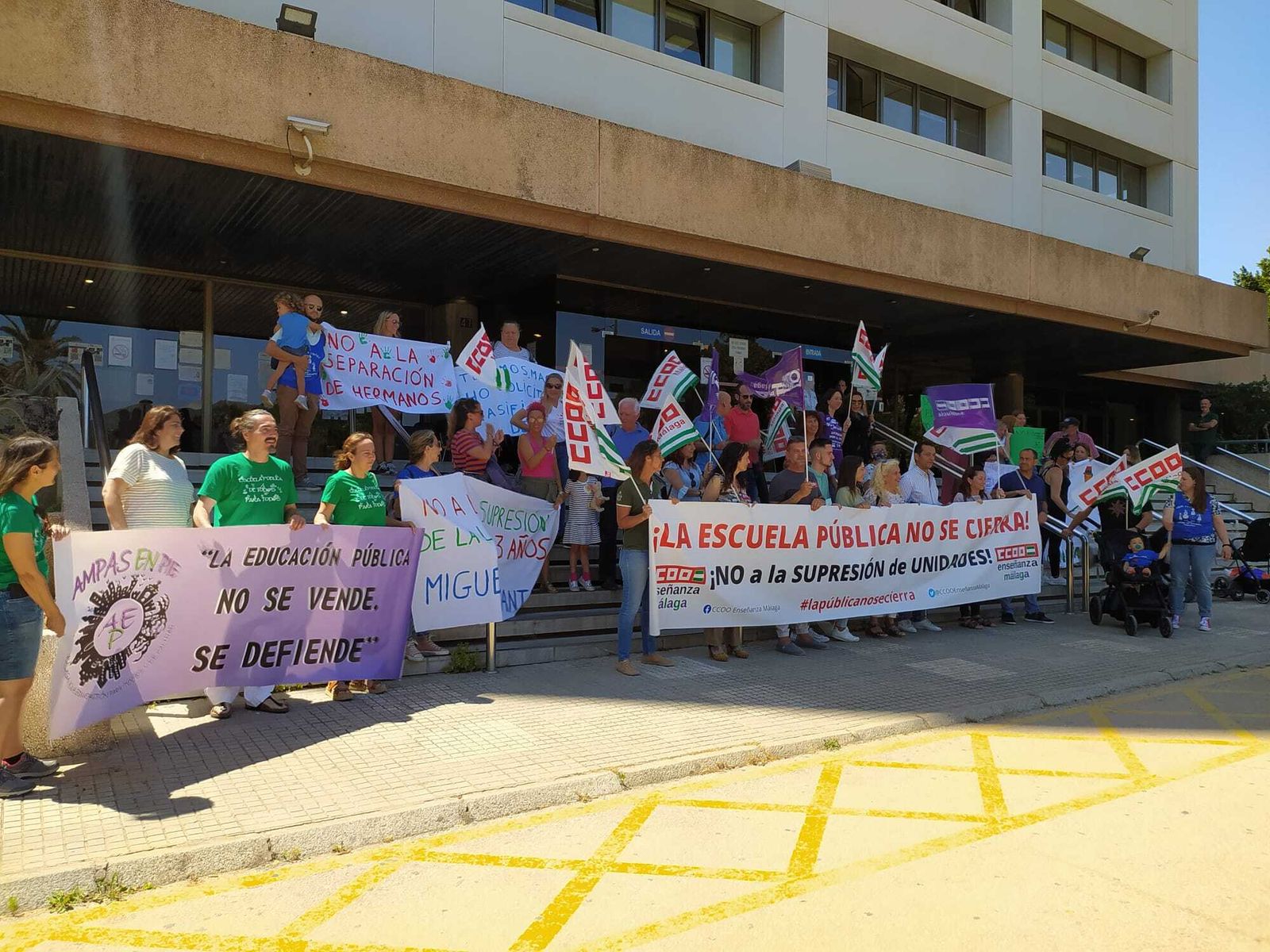 CCOO sostiene que los recortes en la educación pública están provocando que muchas familias acudan a escuelas privadas y concertadas