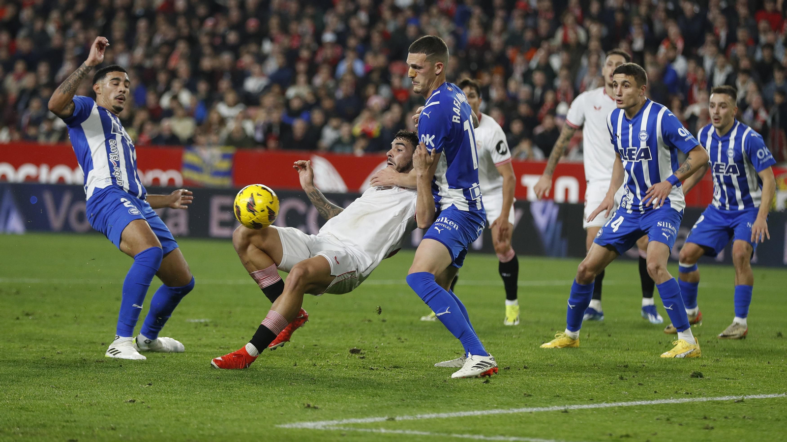 Las fotos del Sevilla Fc-Alavés