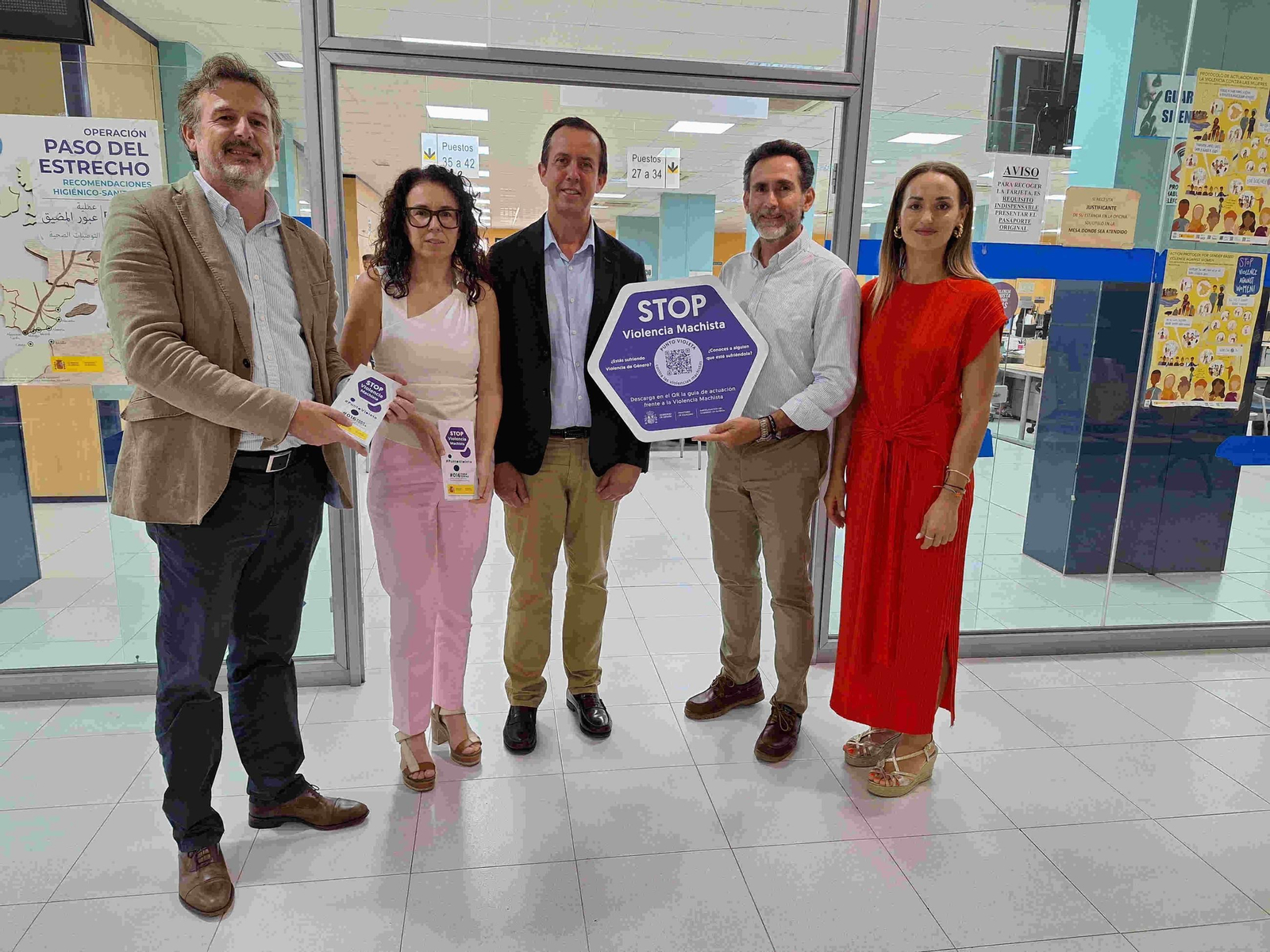 José María Martín, Antonio Hernández de la Torre, Javier Durán y Loly Cruz.