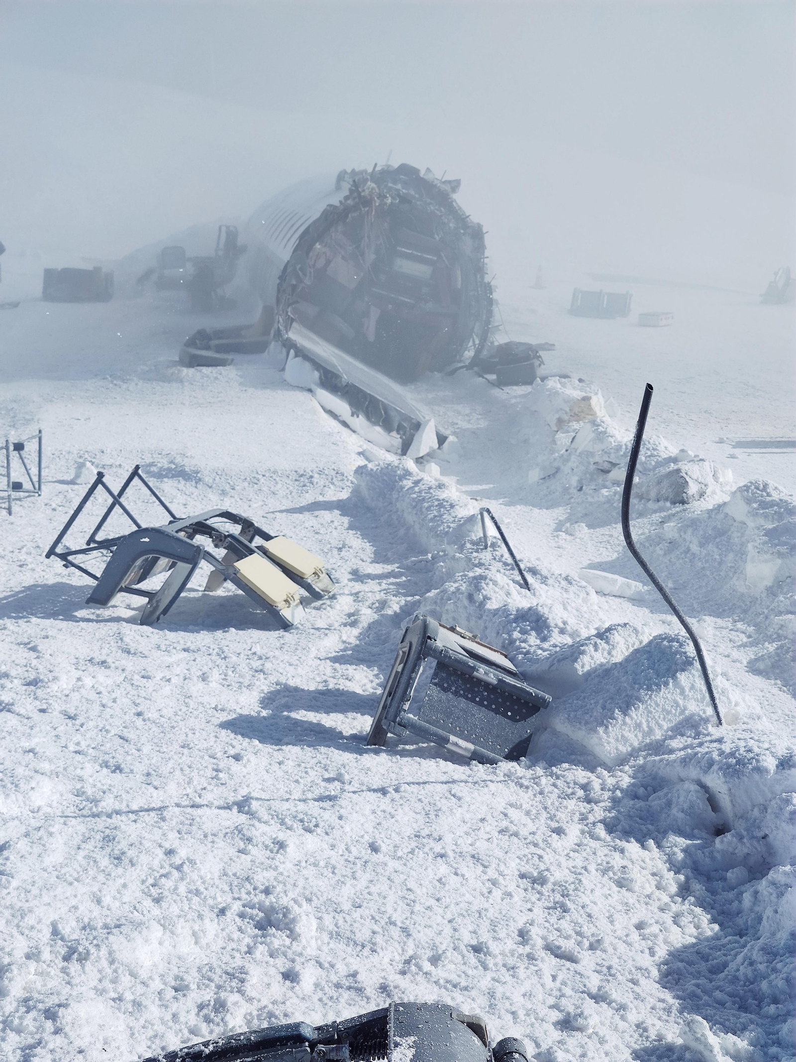 Así se rodó 'La sociedad de la nieve' en Sierra Nevada.