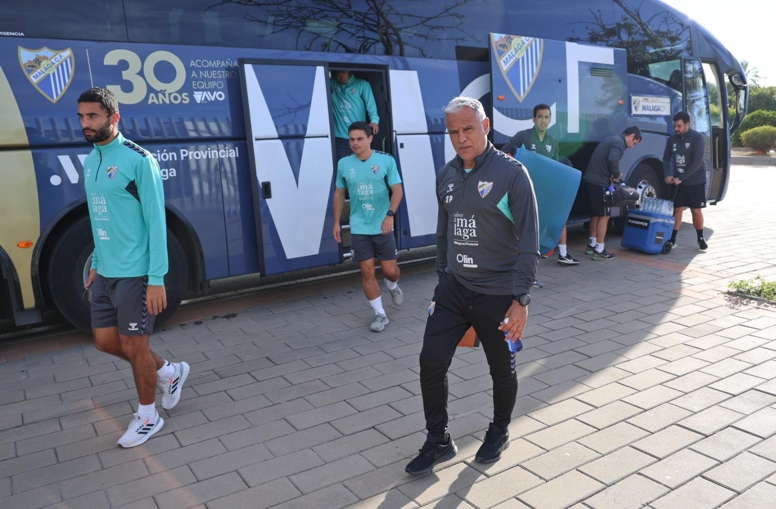 Charla de Pellicer mirando al Antequera-Málaga CF