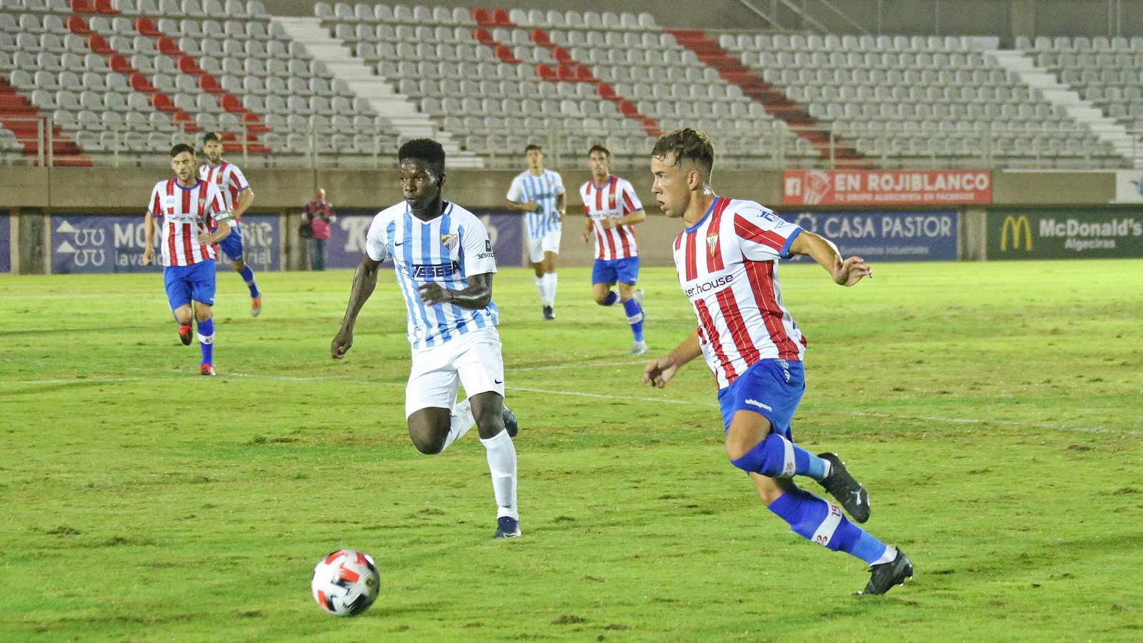 Las mejores fotos del Algeciras - Atlético Malagueño de pretemporada