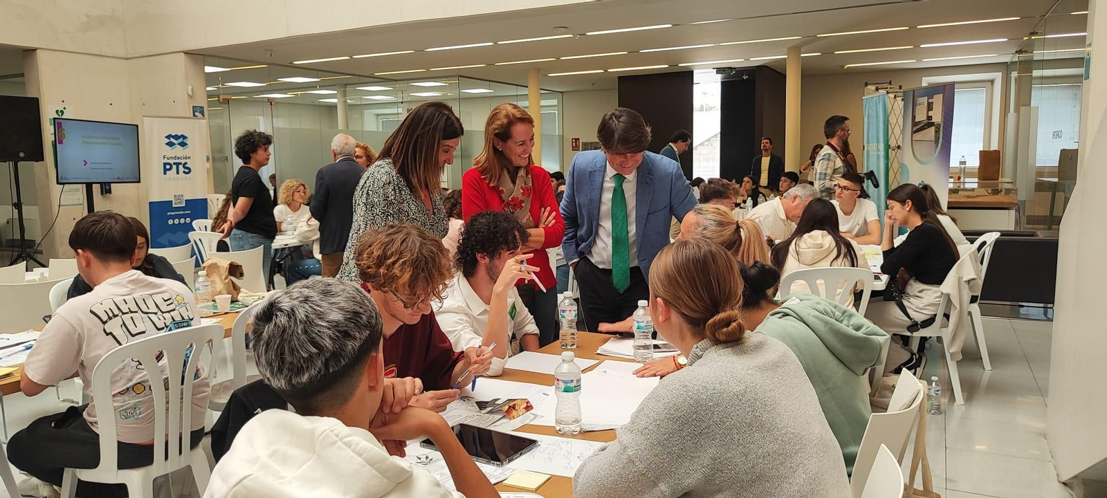 Un momento de la celebraciónn del Hackhaton