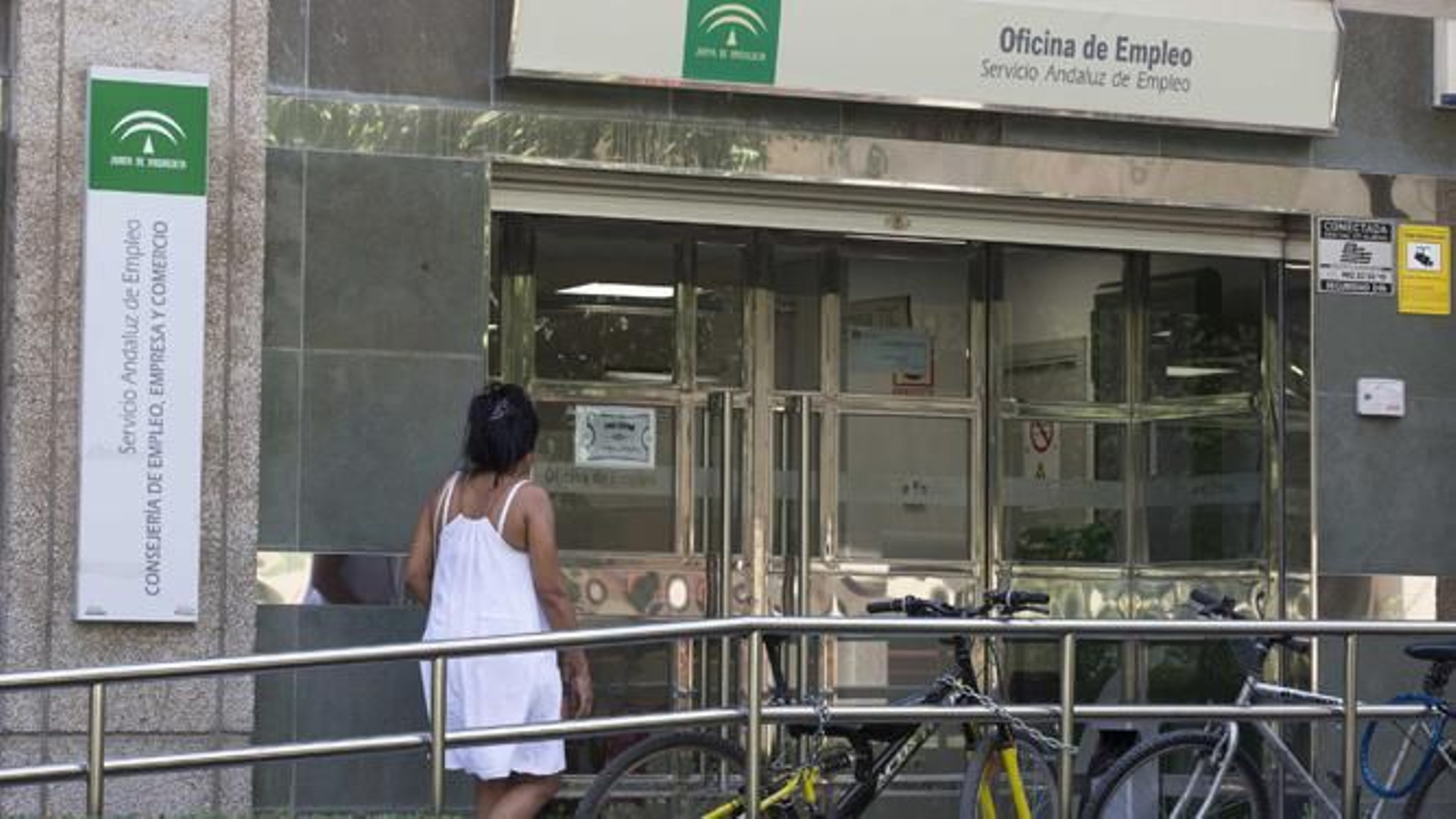 Oficina de Empleo en Sevilla.