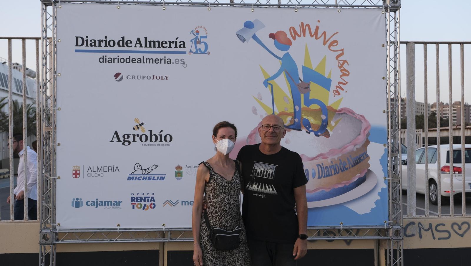 Imágenes de los asistentes a la Gala 15 Aniversario Diario de Almería