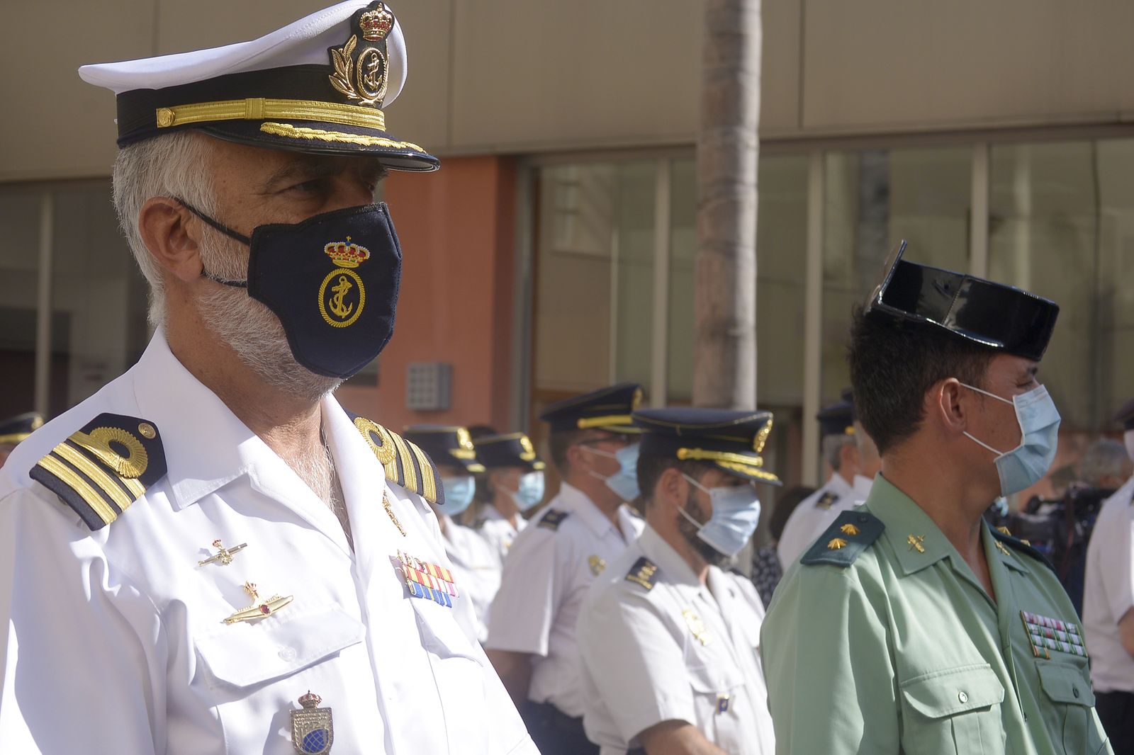 Fotos de la toma de posesion del cargo del nuevo comisario de la Policía Nacional
