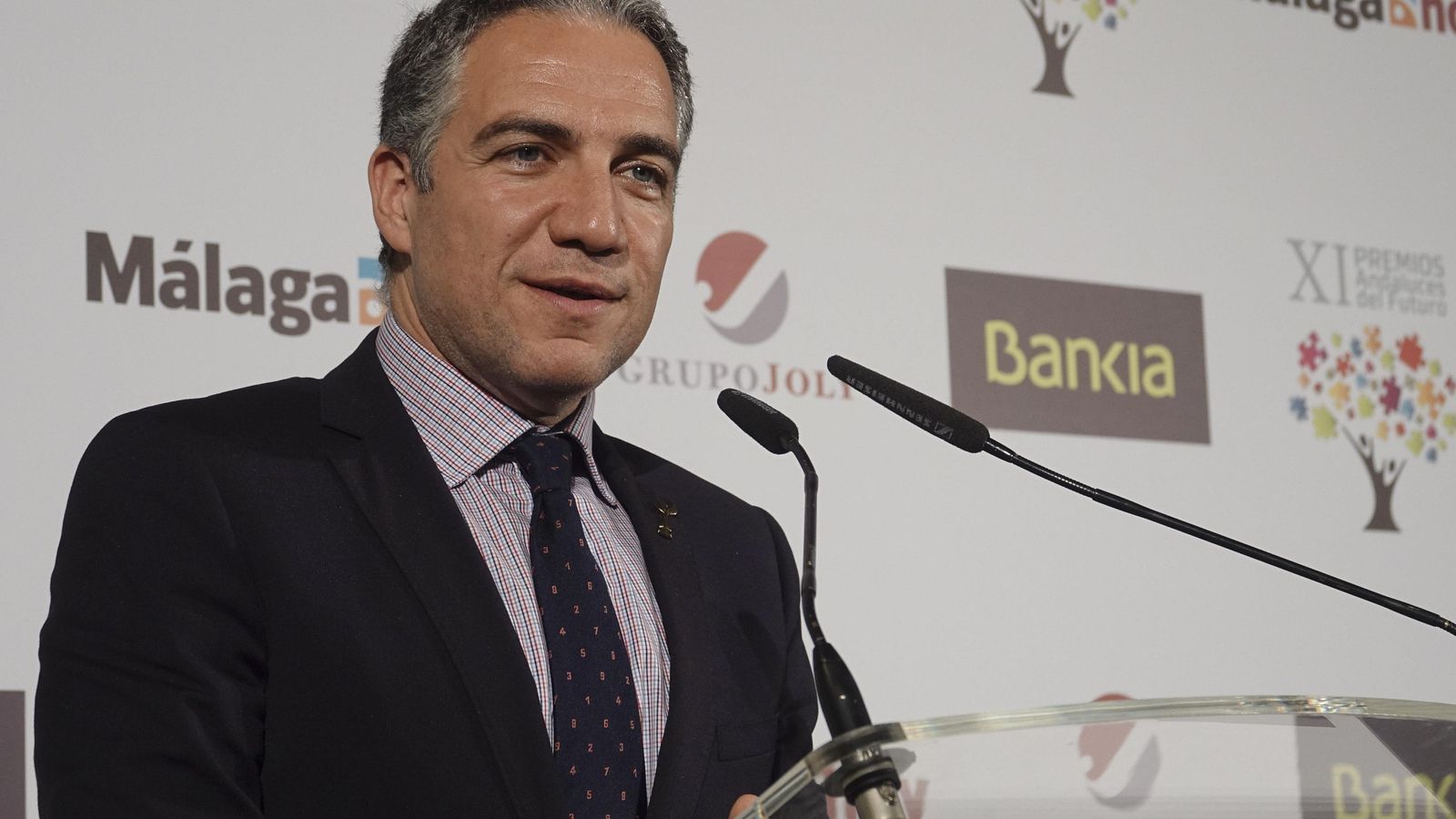 Elías Bendodo en su intervención