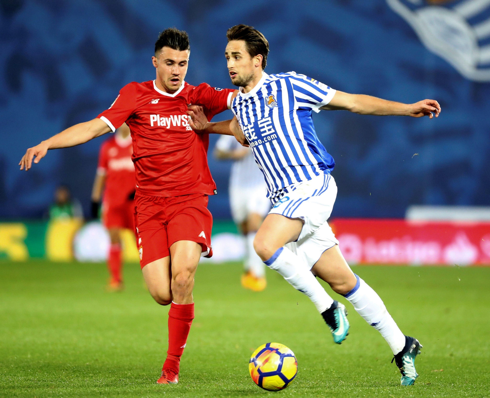 Las imágenes del Real Sociedad-Sevilla