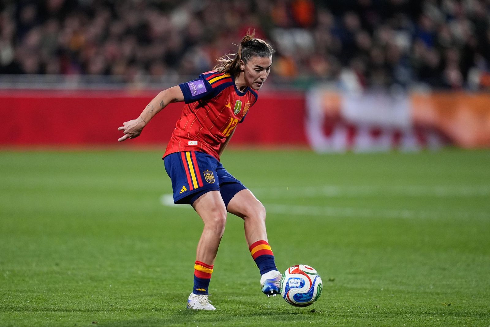 Las fotos del España-Islandia de fútbol femenino