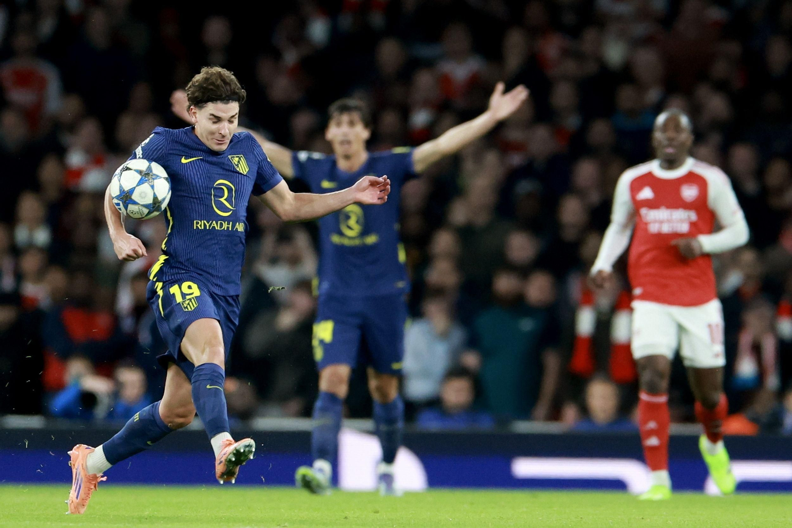 Las fotos del Arsenal-Atlético de Madrid