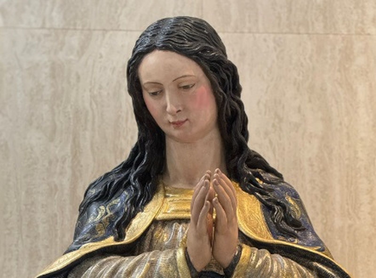 La Inmaculada tras la restauración