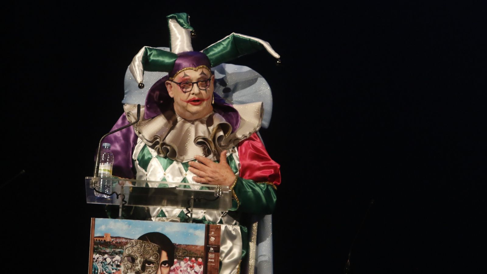 Un momento de la intervención de El Cateto.