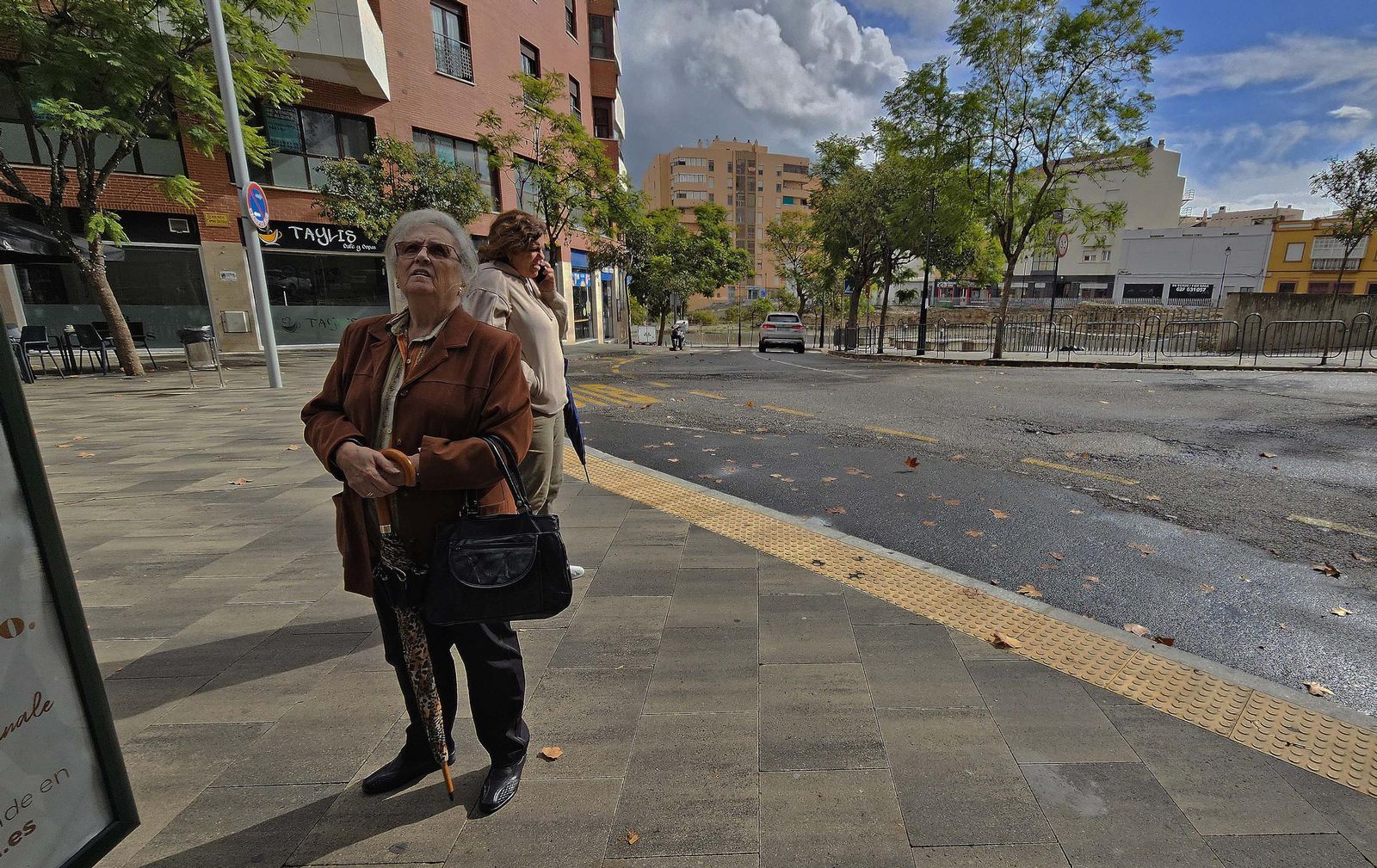 Fotos de la huelga de autobuses en Algeciras