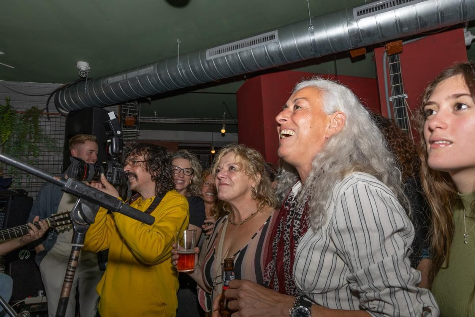 Homenaje a Antonio Jaén en la sala de conciertos que fundó en la ciudad.