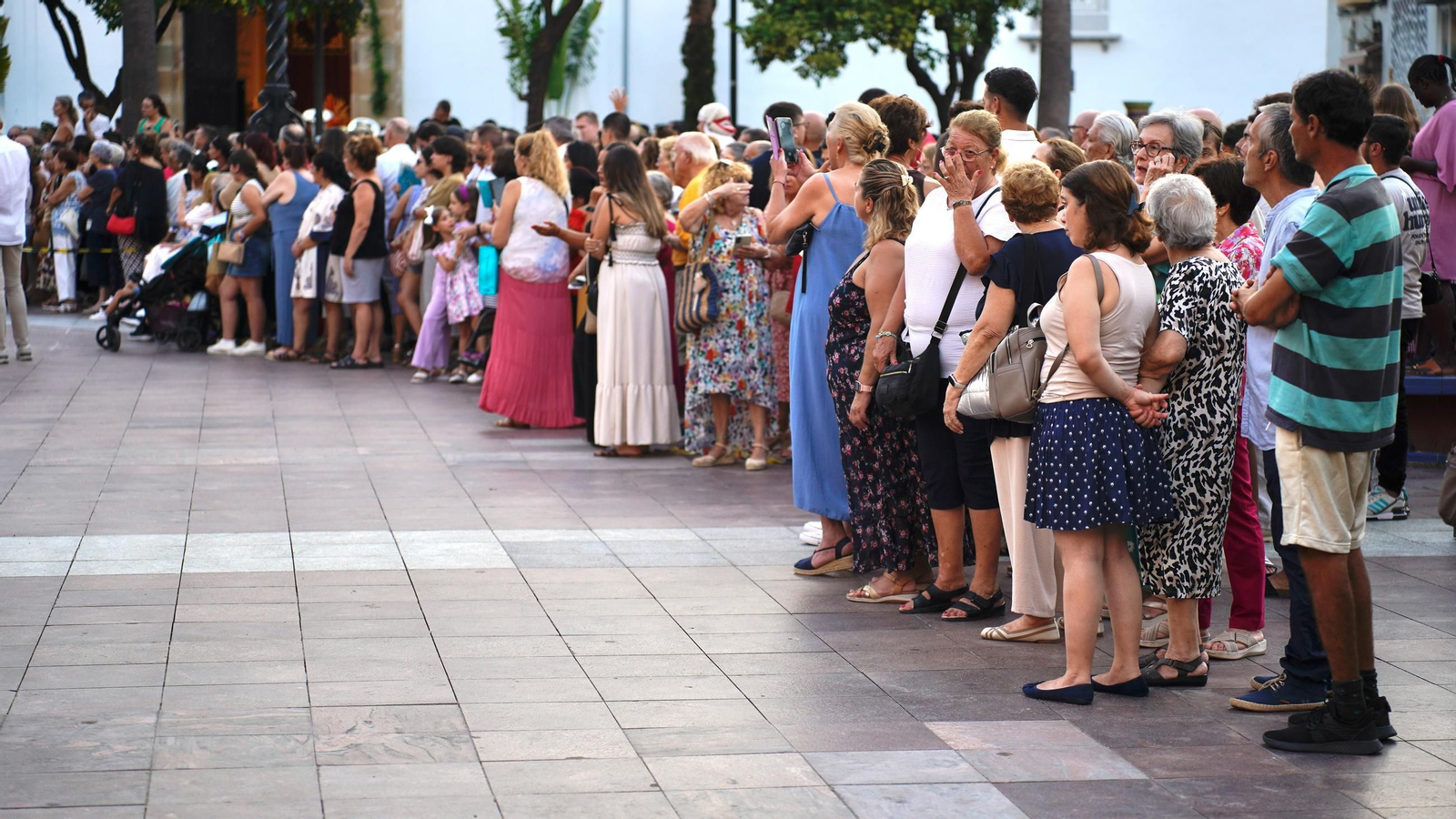 Las fotos de la procesion de la Virgen de la Palma por el cenro de Algeciras