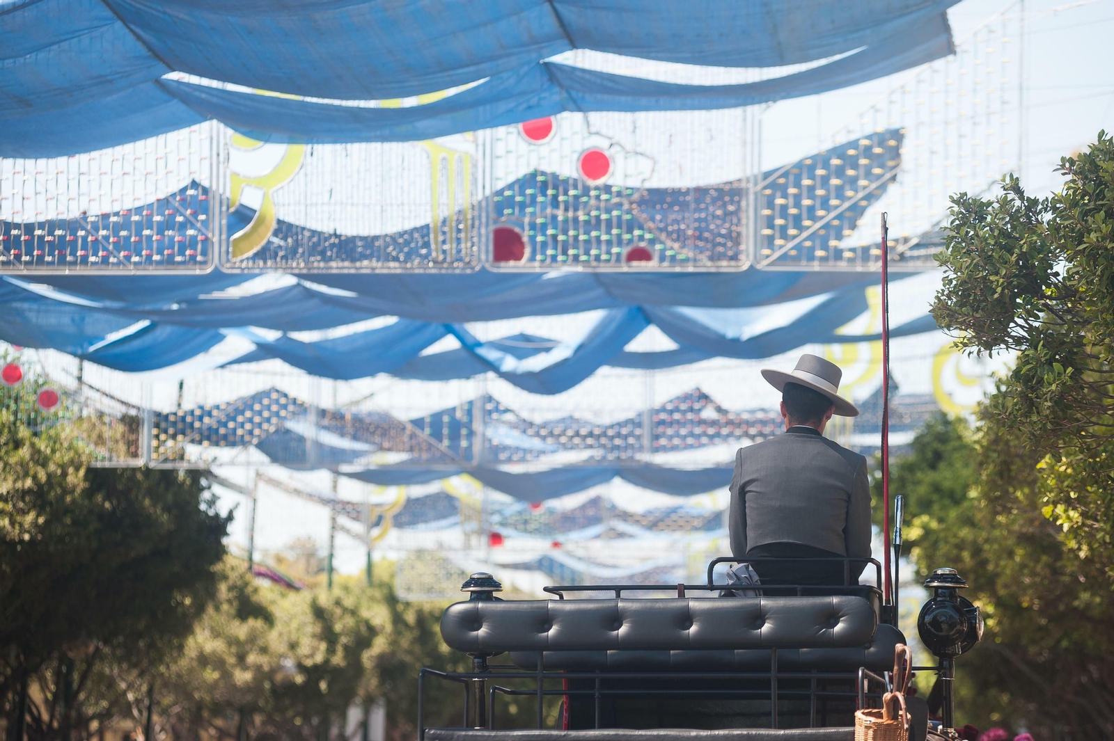 Segundo día de Feria de Málaga en el Centro y en el Real, en fotos