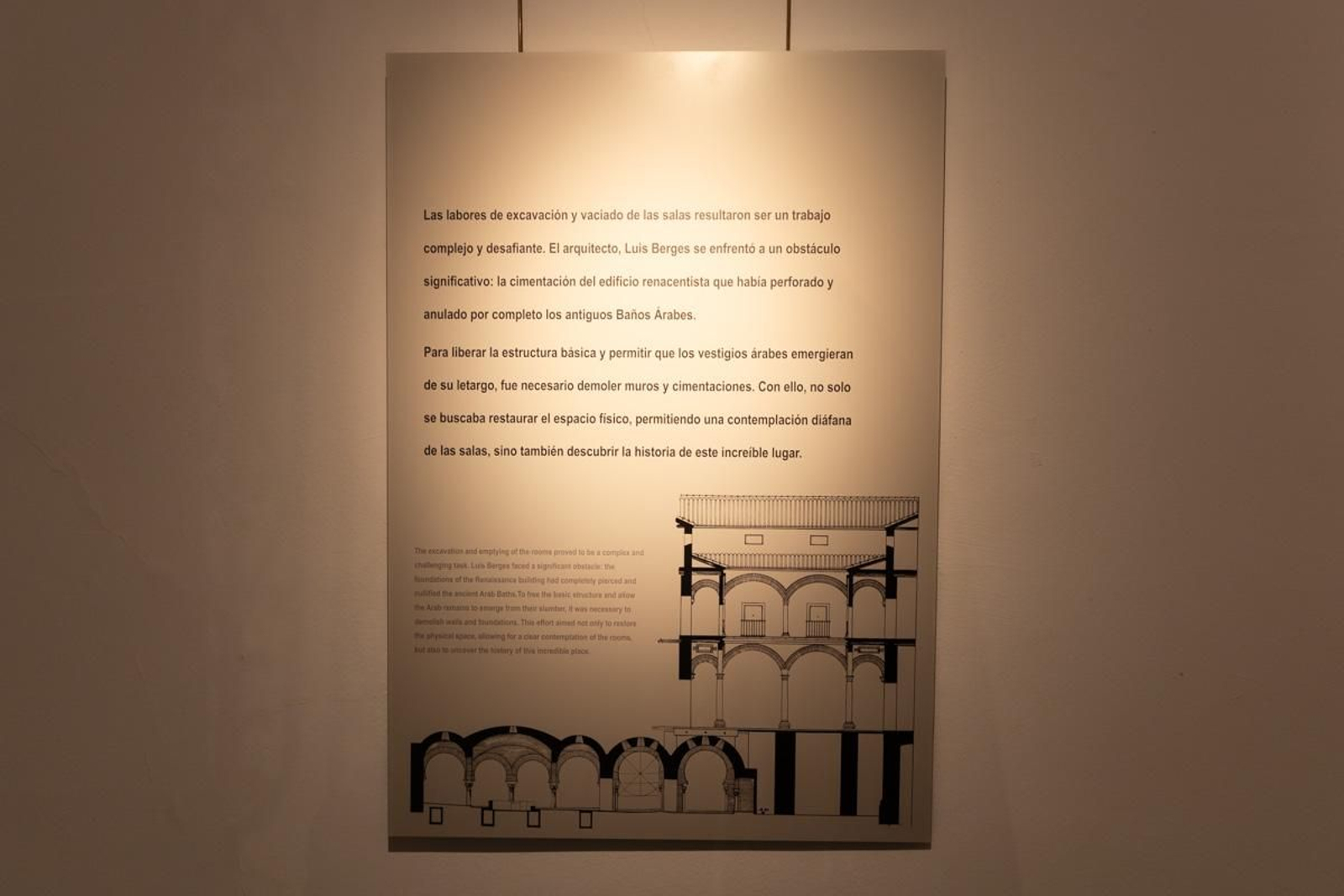 Inauguración la muestra "Los Baños Árabes de Jaén: Historia de un descubrimiento y su restauración. 40 años del Premio Europa Nostra"