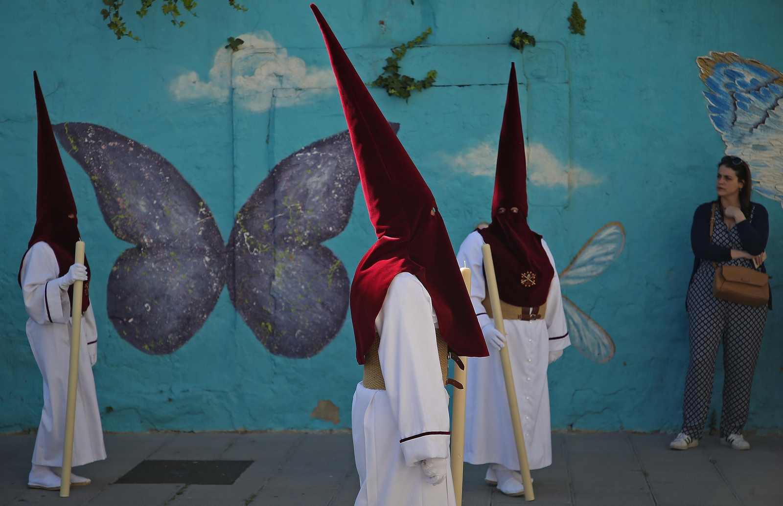 Fotos del Lunes Santo en Algeciras: Coronado de Espinas y La Columna