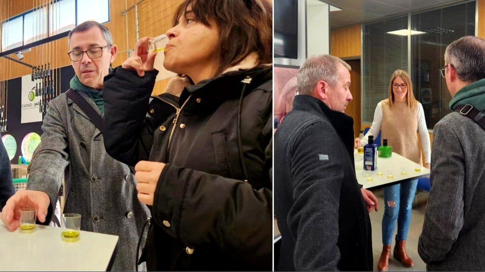 Las catas se hacen en pequeños grupos de personas para comprender mejor las particularidades de cada variedad.