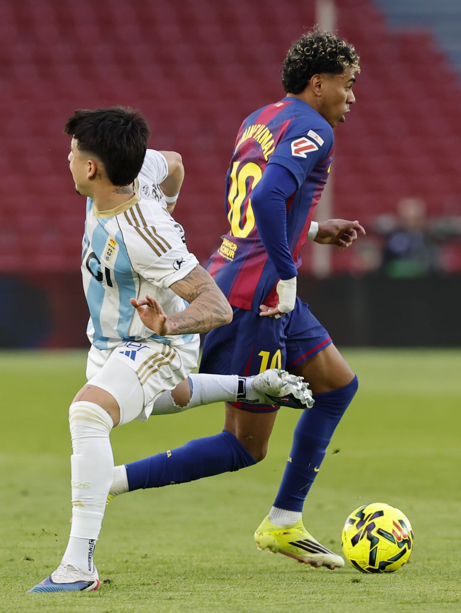 Las fotos del Barcelona-Oviedo