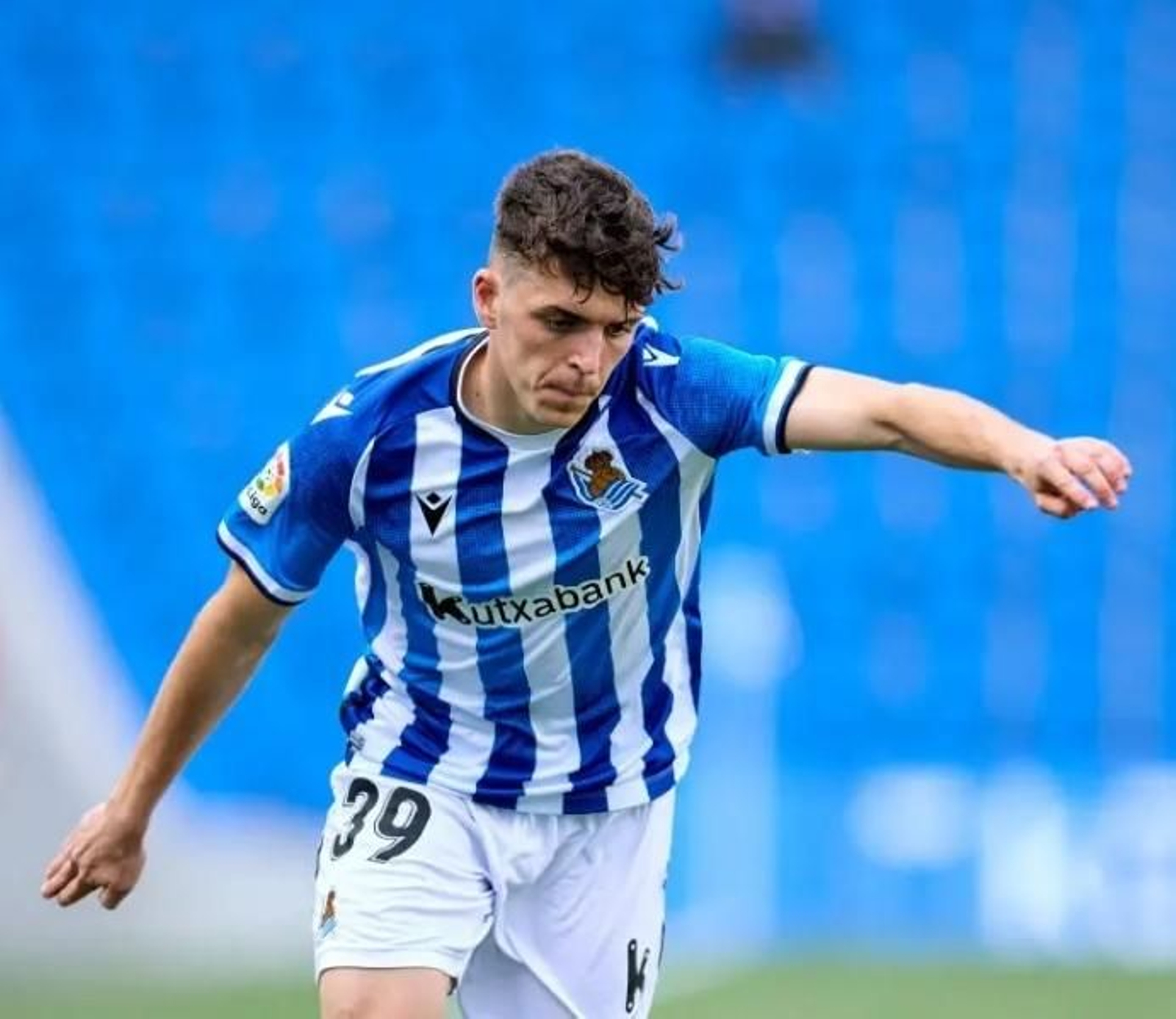 Jokin Gabilondo, en acción.