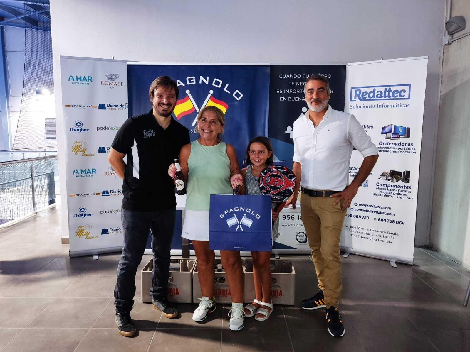 Así fue la entrega de trofeos a los ganadores de la VIII Diario de Jerez Padel Cup
