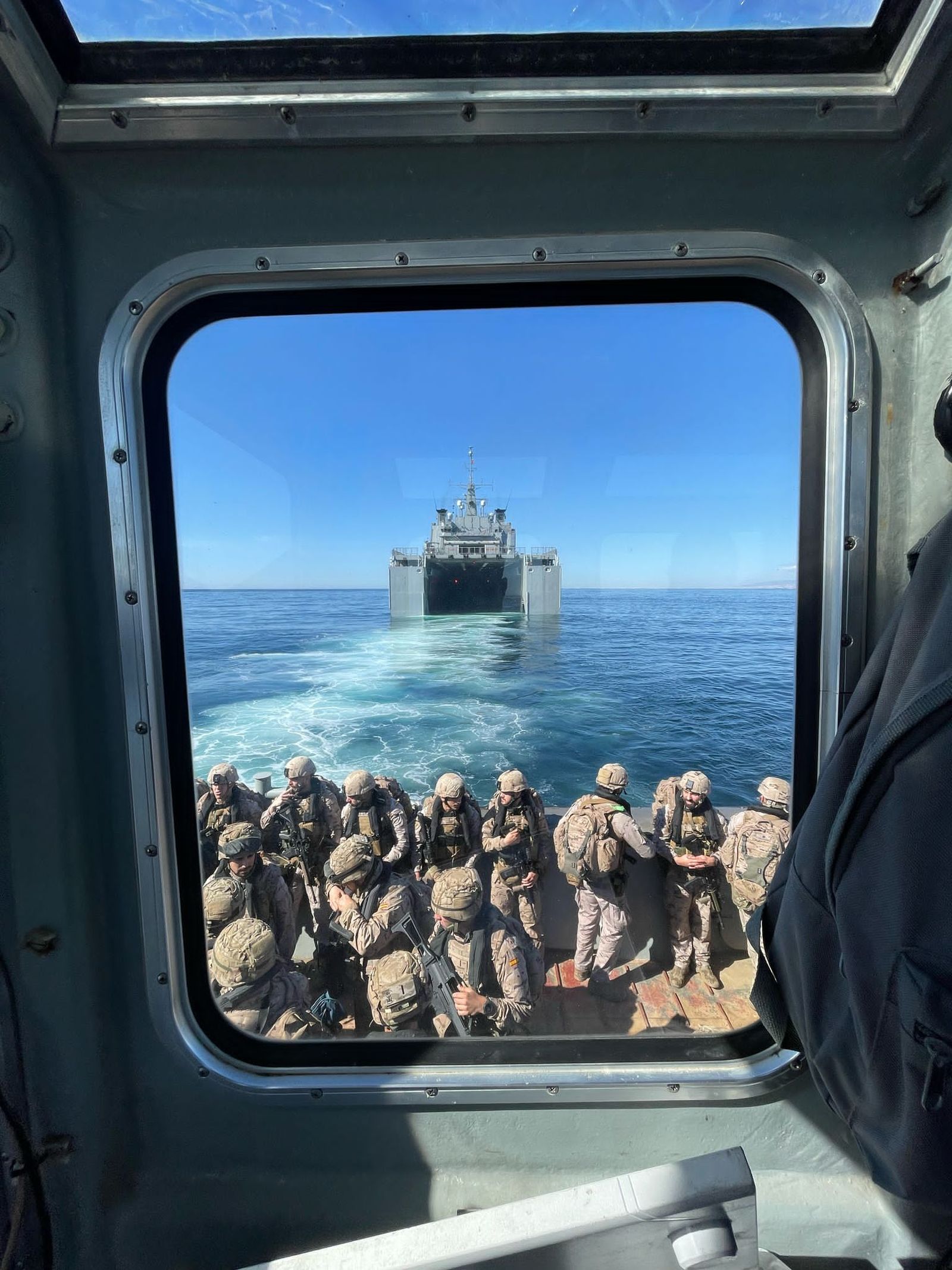 Las fotos del mayor ejercicio de los últimos años en el Estrecho de Gibraltar y el Golfo de Cádiz de la Armada y la OTAN